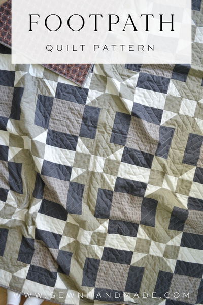 SH118 Footpath Quilt PAPER Pattern (Wholesale Bundle)