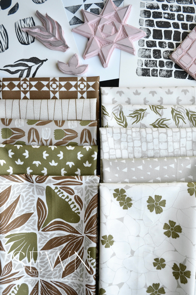 (Random Selection) Imprint Fabric Half Yard Bundle