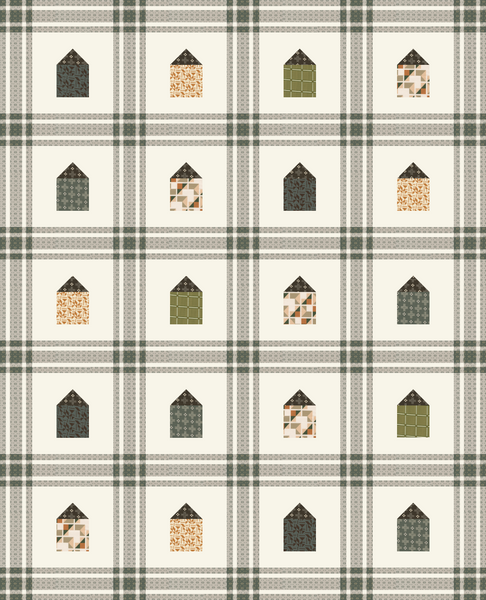 SH121 Quilted Home Quilt Pattern (Wholesale Bundle)