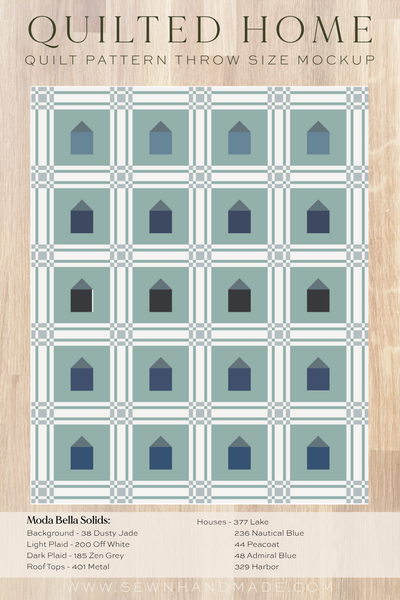 SH121 Quilted Home Quilt Pattern (Wholesale Bundle)