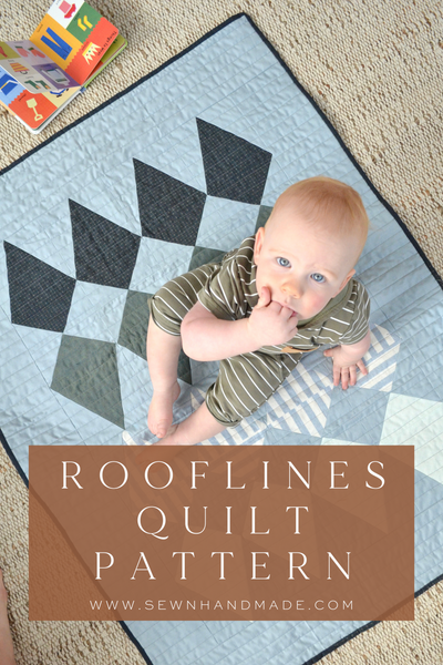 Rooflines Quilt Pattern DIGITAL PDF Pattern