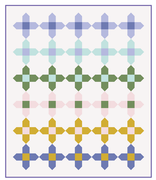 Shimmer Fizz Quilt DIGITAL PDF Pattern