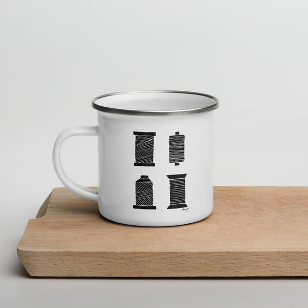 Enamel Mug | Spools Print