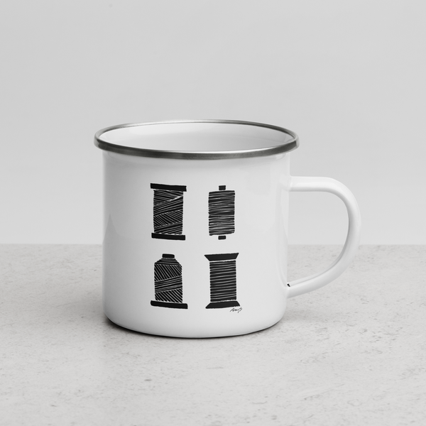 Enamel Mug | Spools Print