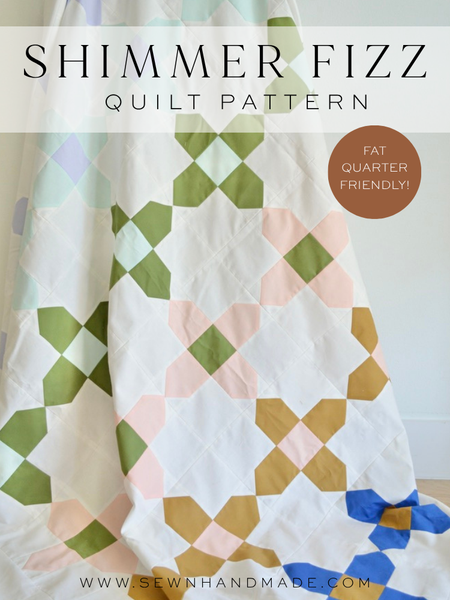 Shimmer Fizz Quilt DIGITAL PDF Pattern