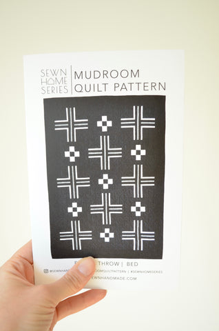 Mudroom Quilt PAPER Pattern