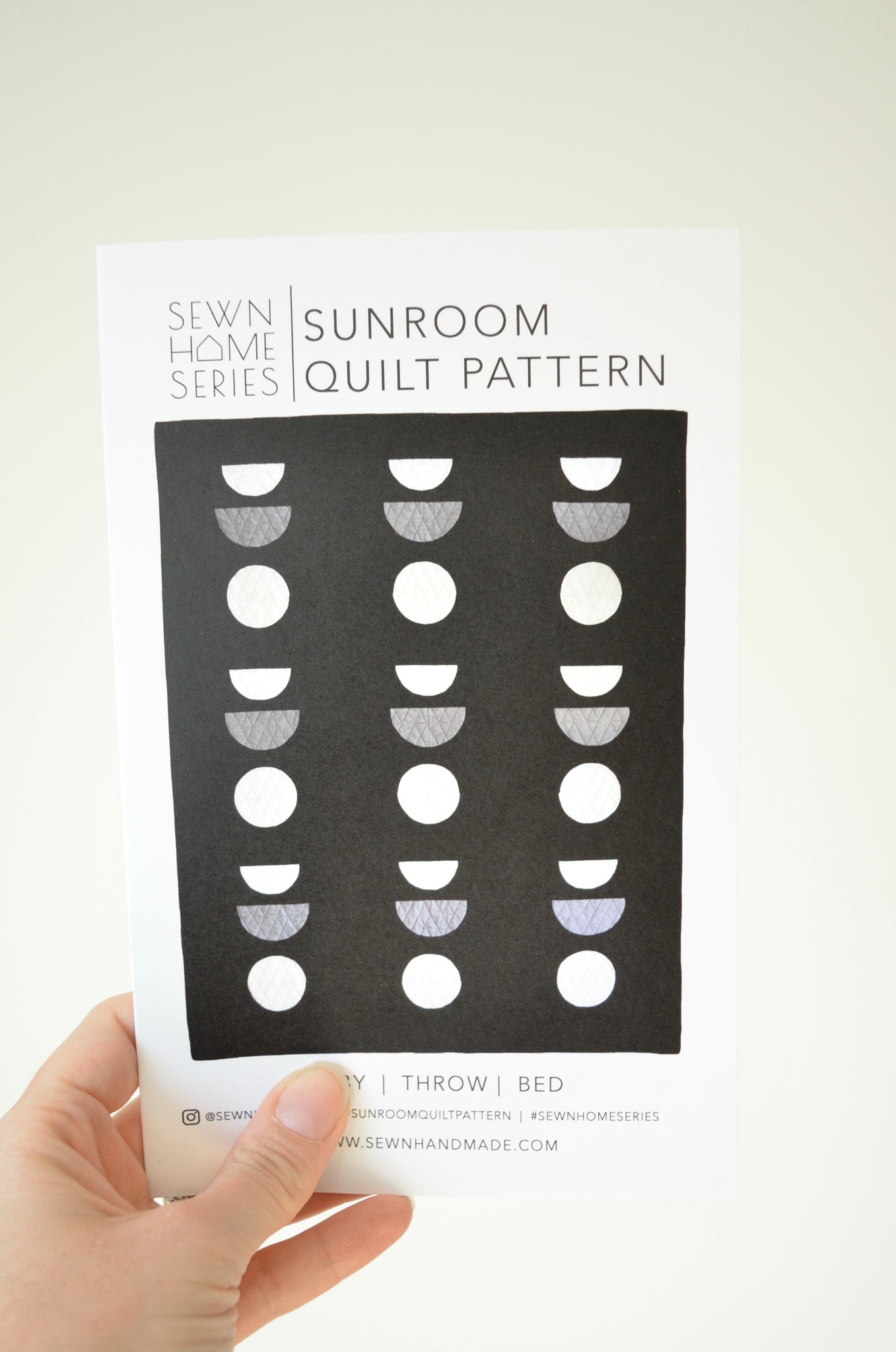 Sunroom Quilt PAPER Pattern