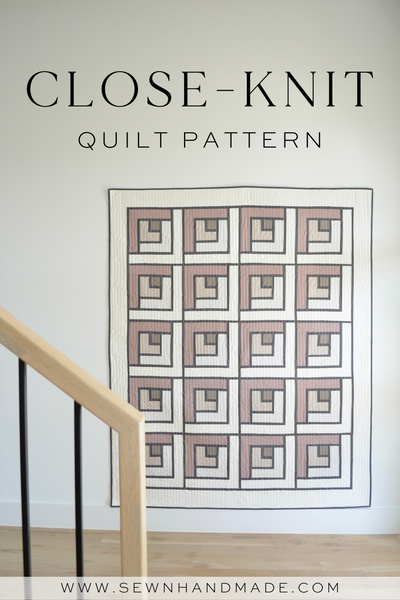 Close-Knit Quilt PAPER Pattern