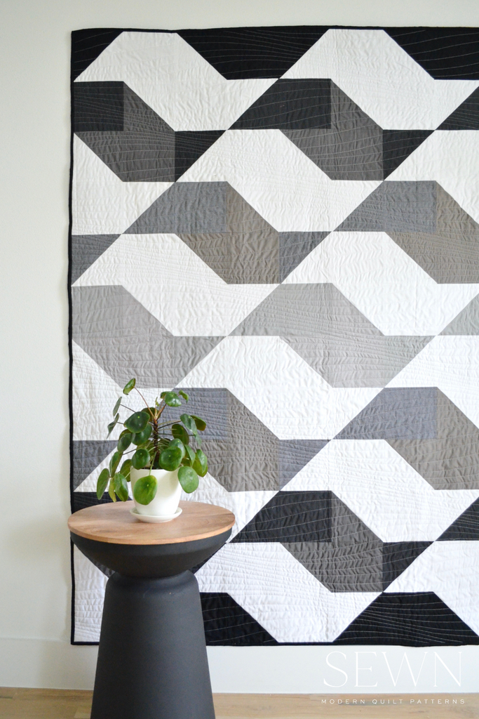 Function Designs And Patterns Function & Flow Quilt Pattern DIGITAL PDF Pattern – Sewn Modern Quilt ...
