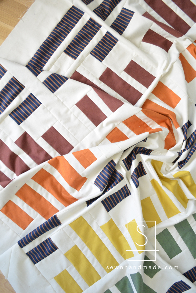 Leaded Light Quilt DIGITAL PDF Pattern – Sewn Modern Quilt Patterns by ...