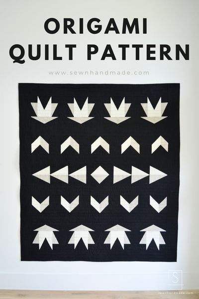 Origami Quilt DIGITAL PDF Pattern