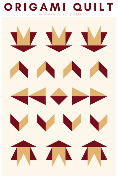 Origami Quilt PAPER Pattern