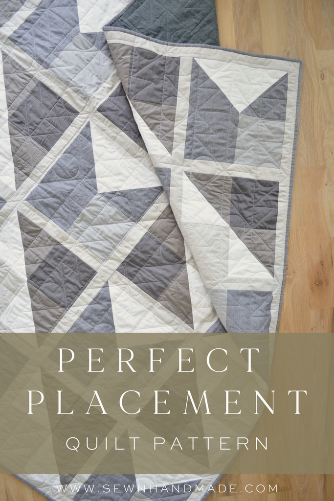Perfect Placement DIGITAL PDF Pattern – Sewn Modern Quilt Patterns by ...