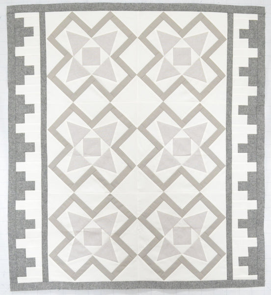 Italian Tiles Quilt PAPER Pattern